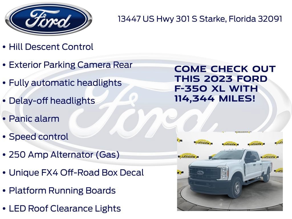 Certified 2023 Ford F350 XL w/ FX4 Off-Road Package AWD/4WD image 32