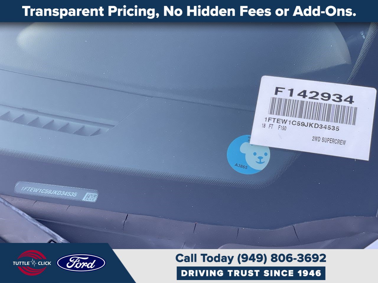 Certified 2018 Ford F150 XLT w/ Equipment Group 302A Luxury RWD image 33
