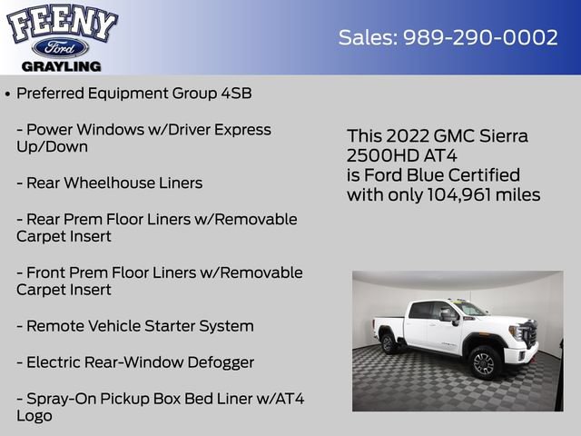 Used 2022 GMC Sierra 2500 AT4 AWD/4WD image 8