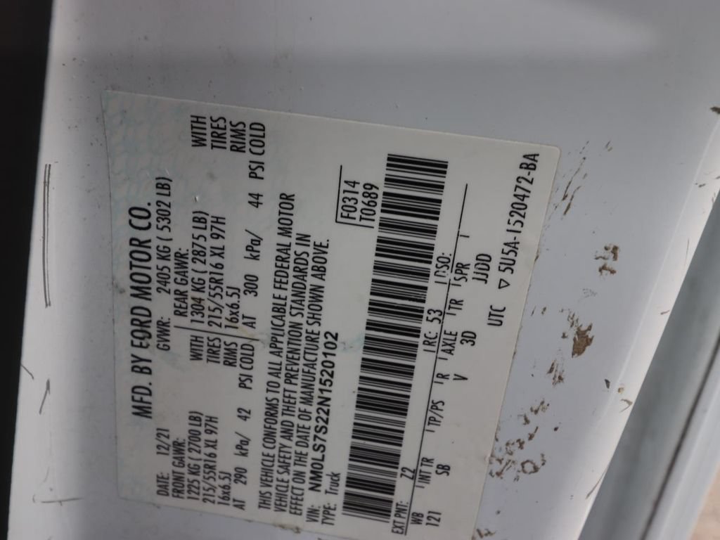 Certified 2022 Ford Transit Connect XL FWD image 24