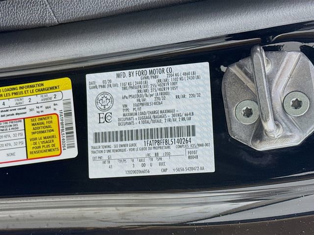 Certified 2020 Ford Mustang GT Premium w/ GT Performance Package image 32