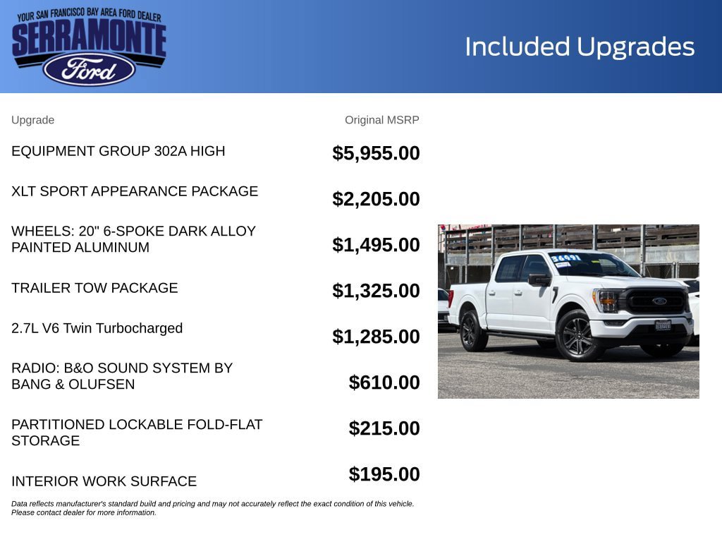 Certified 2023 Ford F150 XLT w/ Equipment Group 302A High RWD image 27