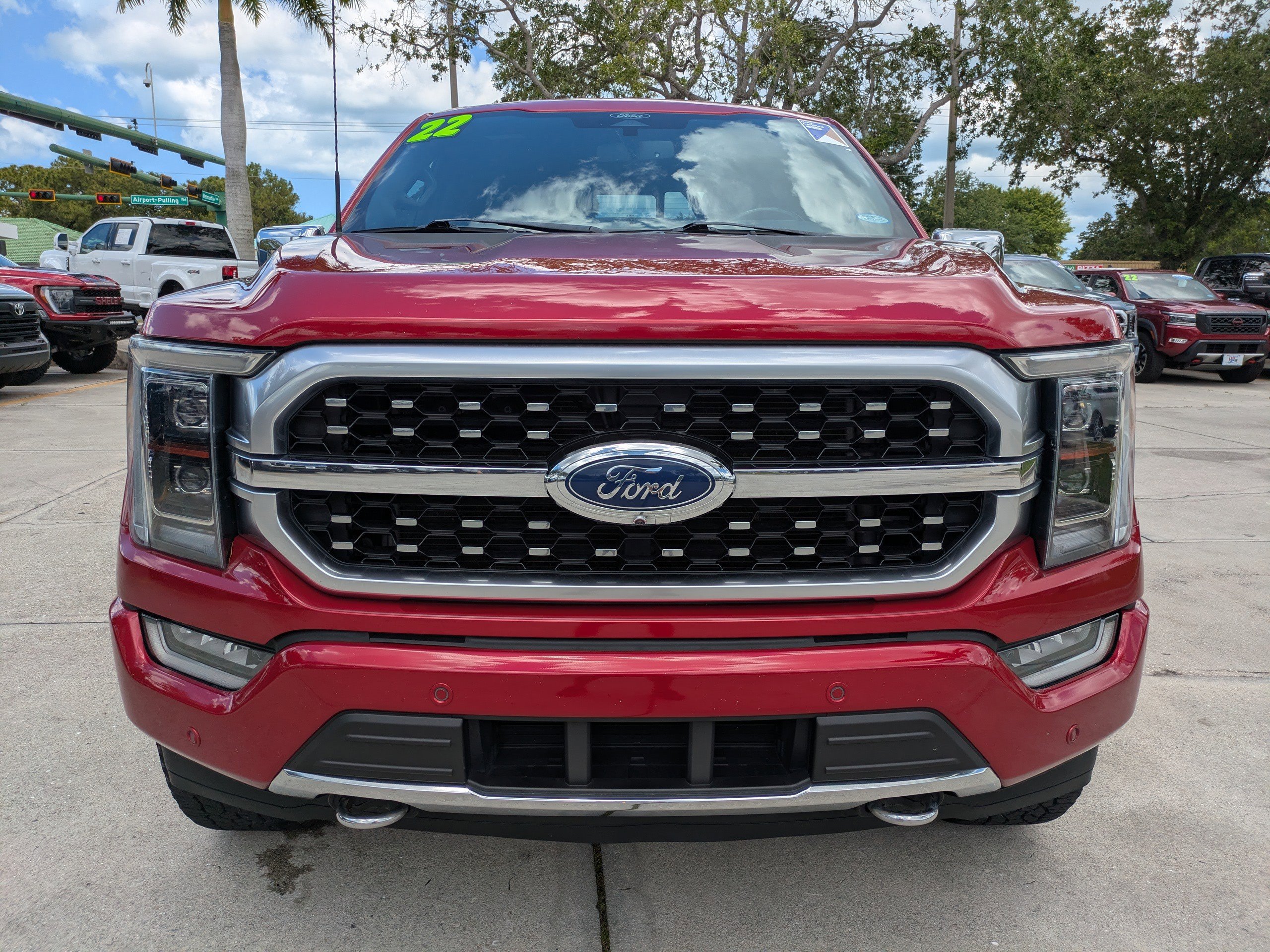 Certified 2022 Ford F150 Platinum w/ Equipment Group 701A High AWD/4WD image 8