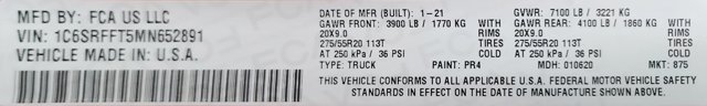Used 2021 RAM 1500 Big Horn AWD/4WD image 38