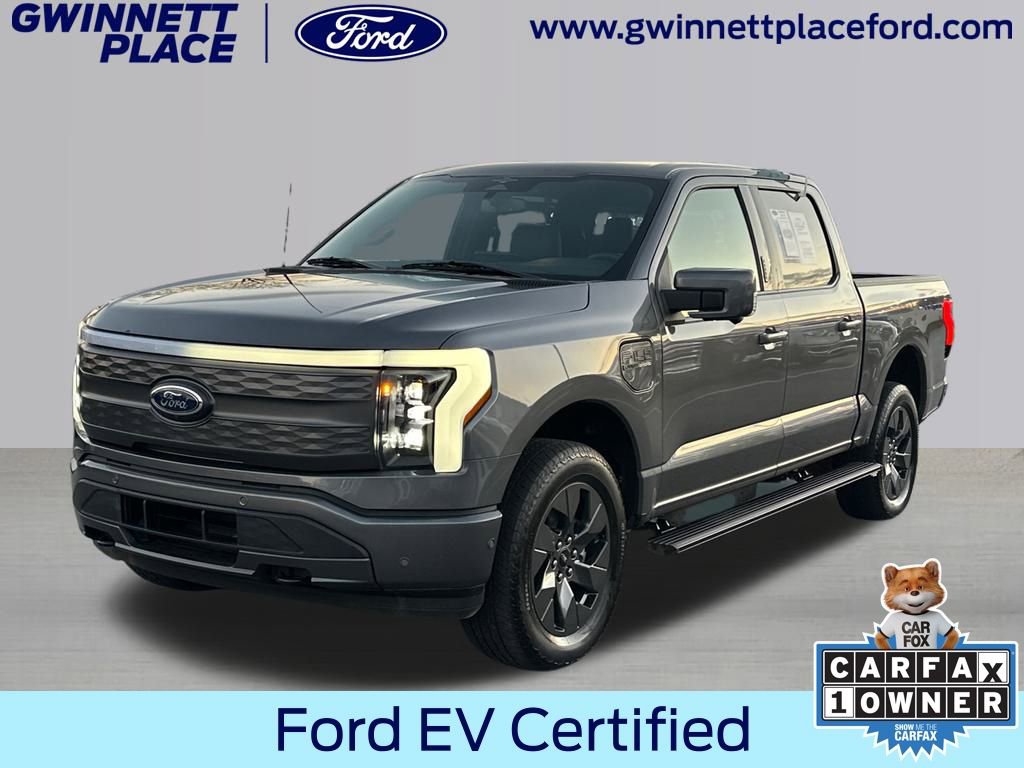 Certified 2023 Ford F150 Lightning Lariat w/ Equipment Group 511A High