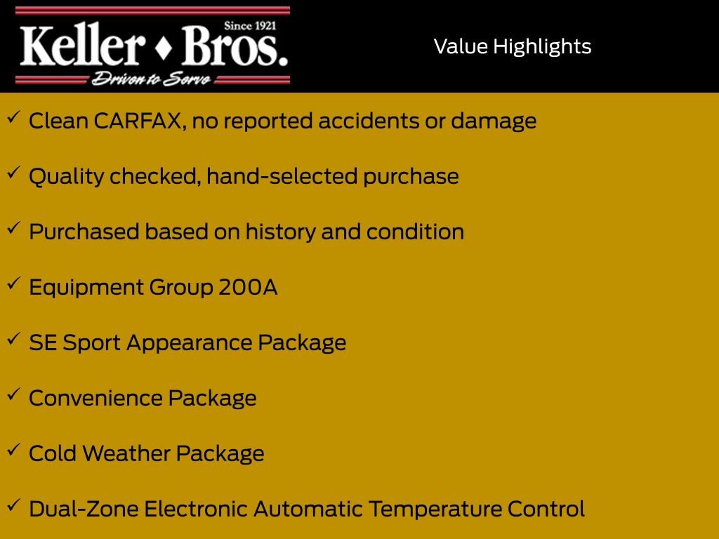 Certified 2022 Ford Escape SE w/ SE Sport Appearance Package AWD/4WD image 10