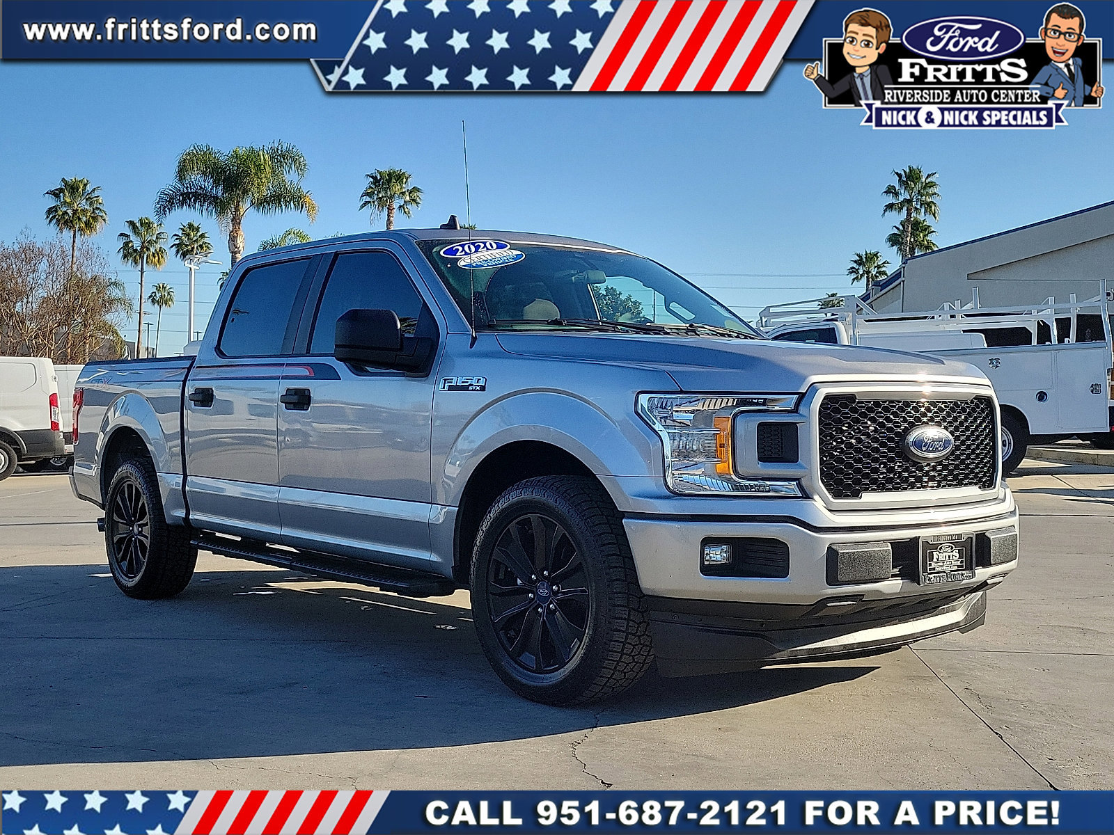 Certified 2020 Ford F150 XL w/ Equipment Group 101A Mid image 3