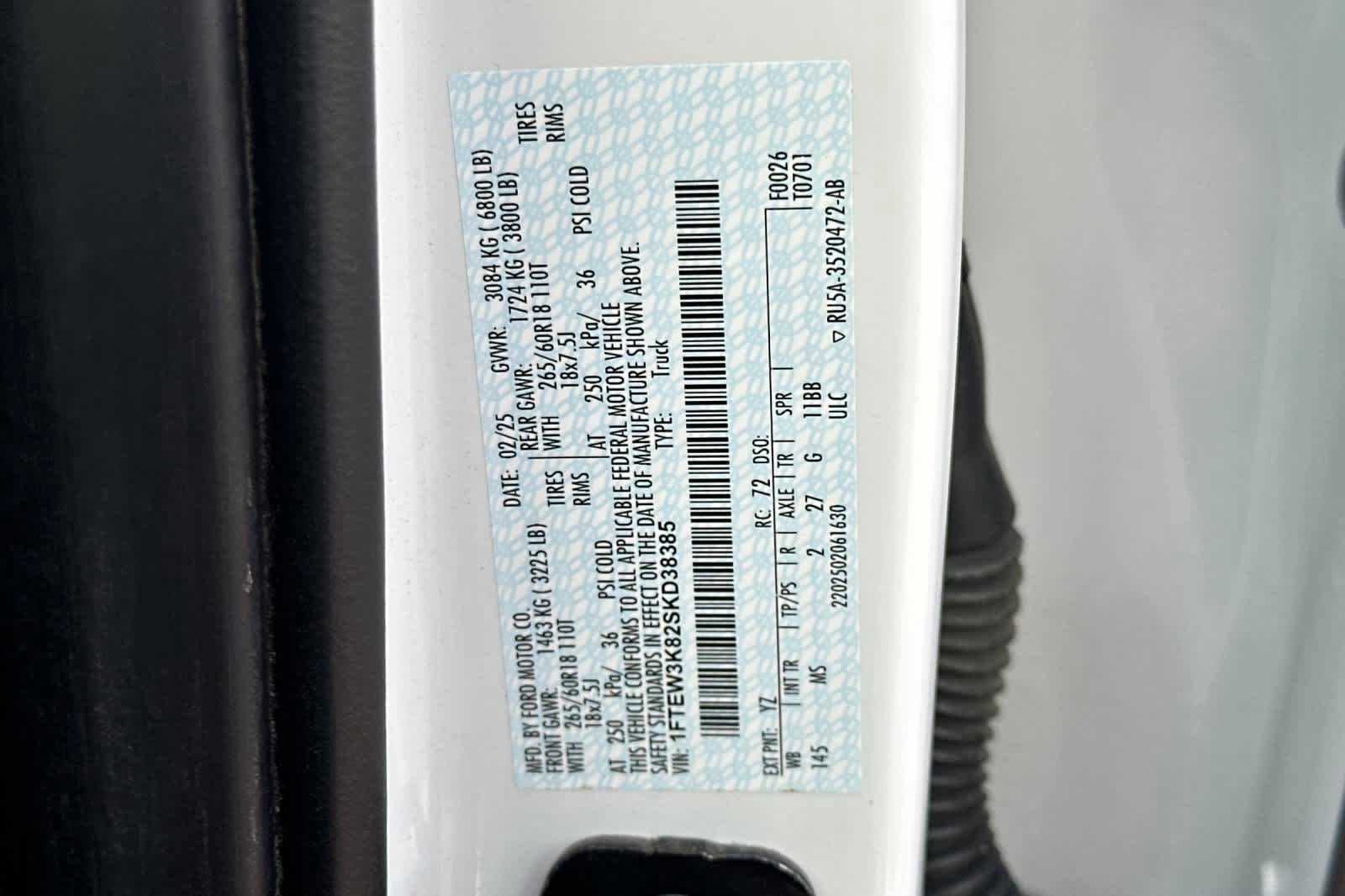 Certified 2025 Ford F150 XLT w/ Equipment Group 301A Standard image 27