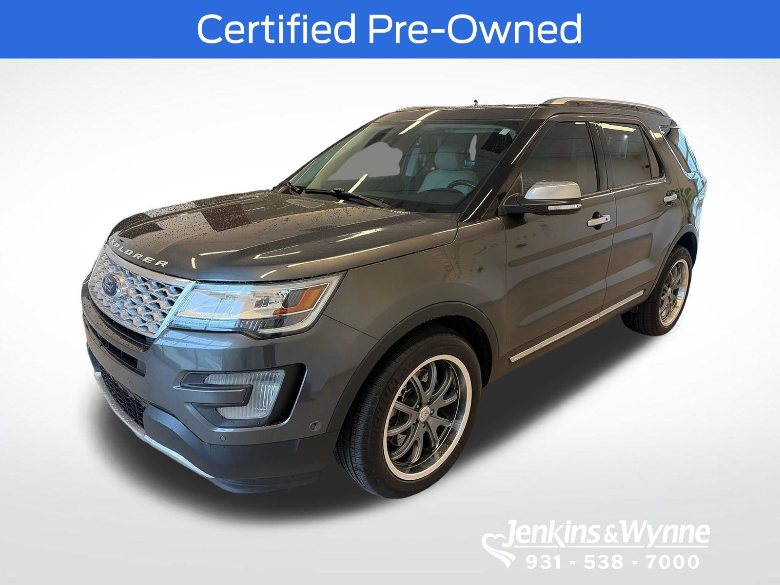 Certified 2017 Ford Explorer Platinum