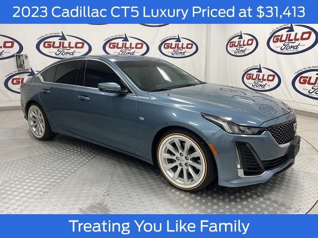 Used 2023 Cadillac CT5 Luxury w/ Sun And Sound Package RWD image 1
