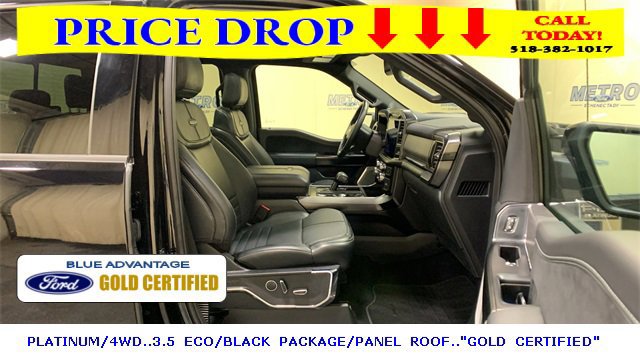 Certified 2023 Ford F150 Platinum w/ Equipment Group 701A High image 15