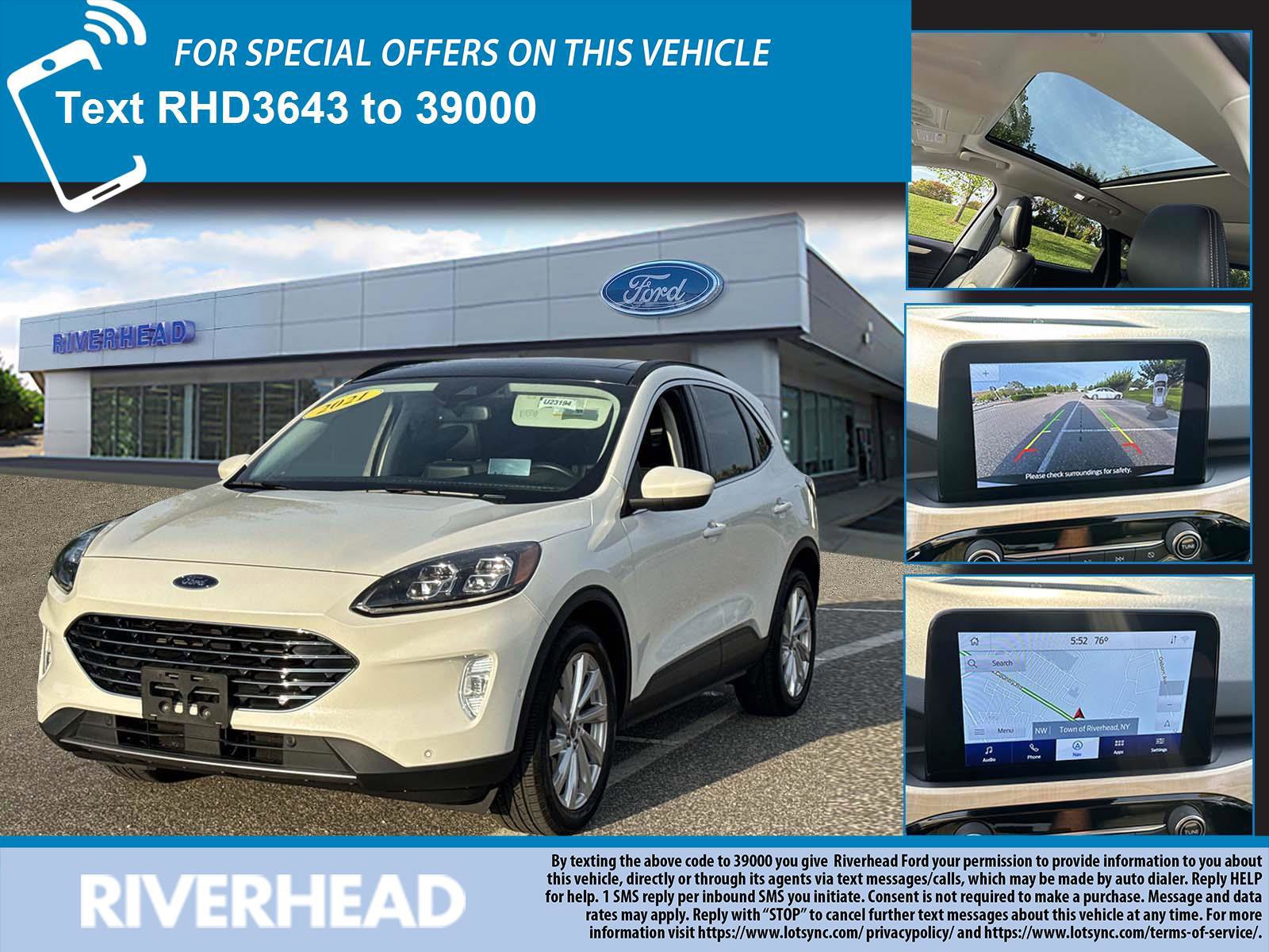 Certified 2021 Ford Escape Titanium w/ Titanium Elite Package image 5