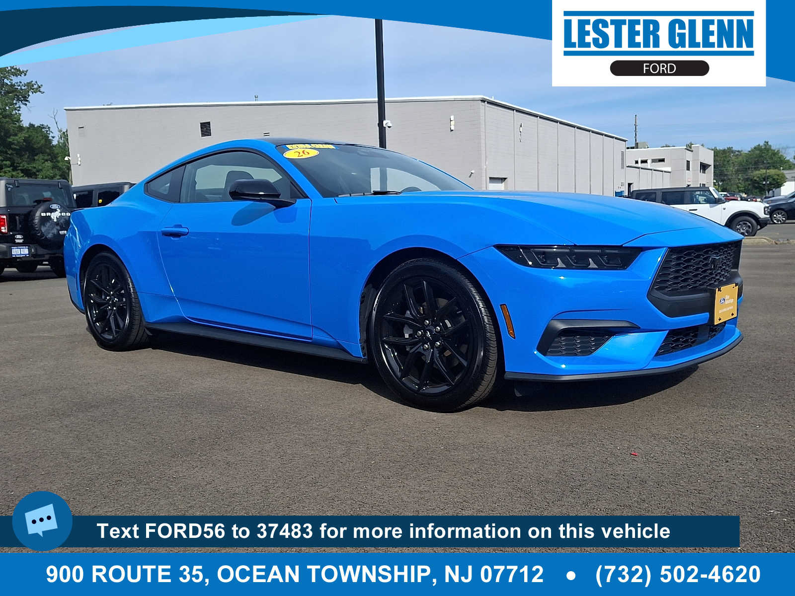 Certified 2026 Ford Mustang Coupe w/ Mustang Nite Pony Package