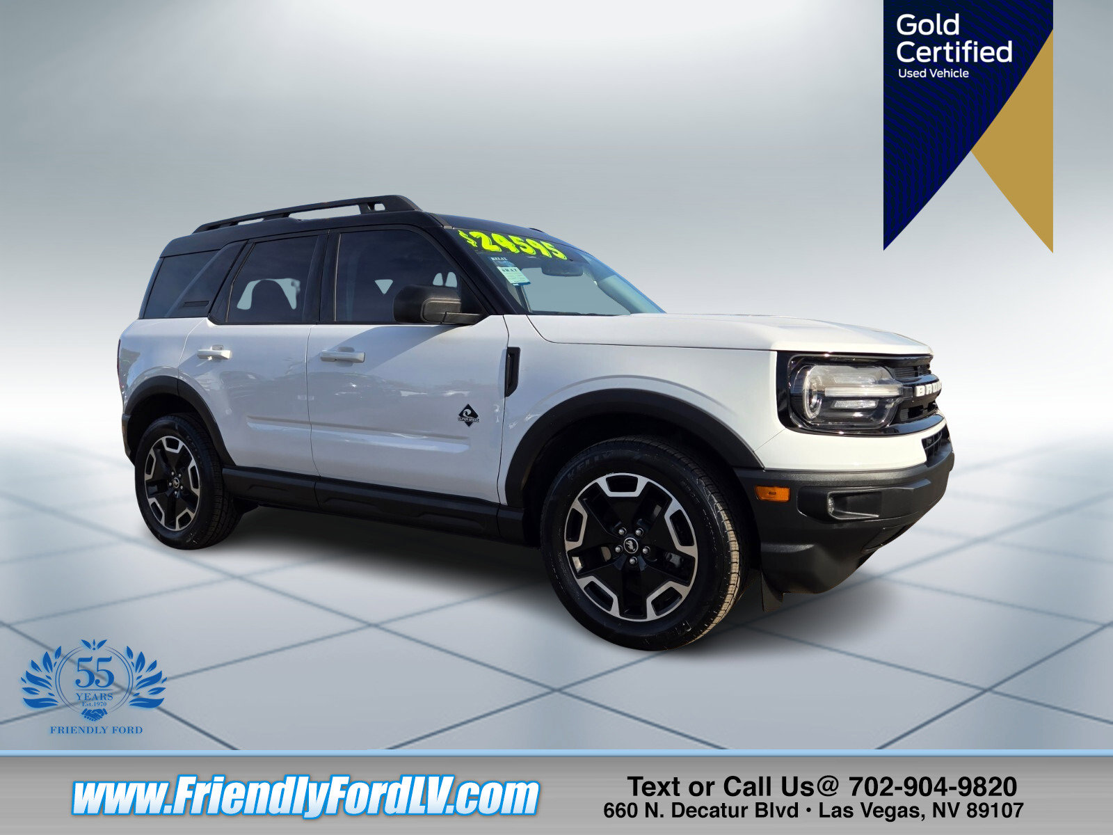 Certified 2022 Ford Bronco Sport Outer Banks w/ Tech Package image 1