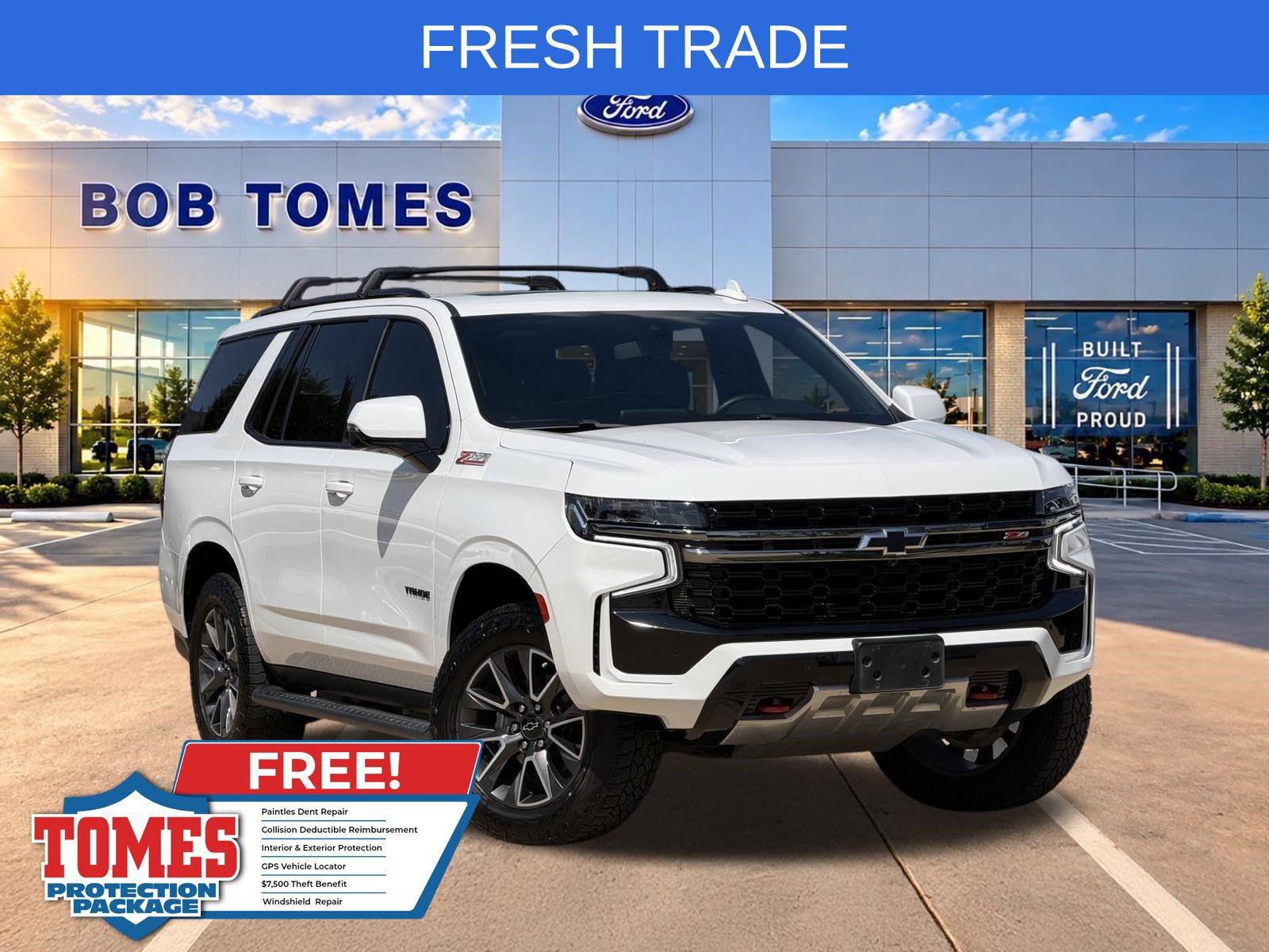 Used 2021 Chevrolet Tahoe Z71 w/ Z71 Off-Road Package AWD/4WD image 1