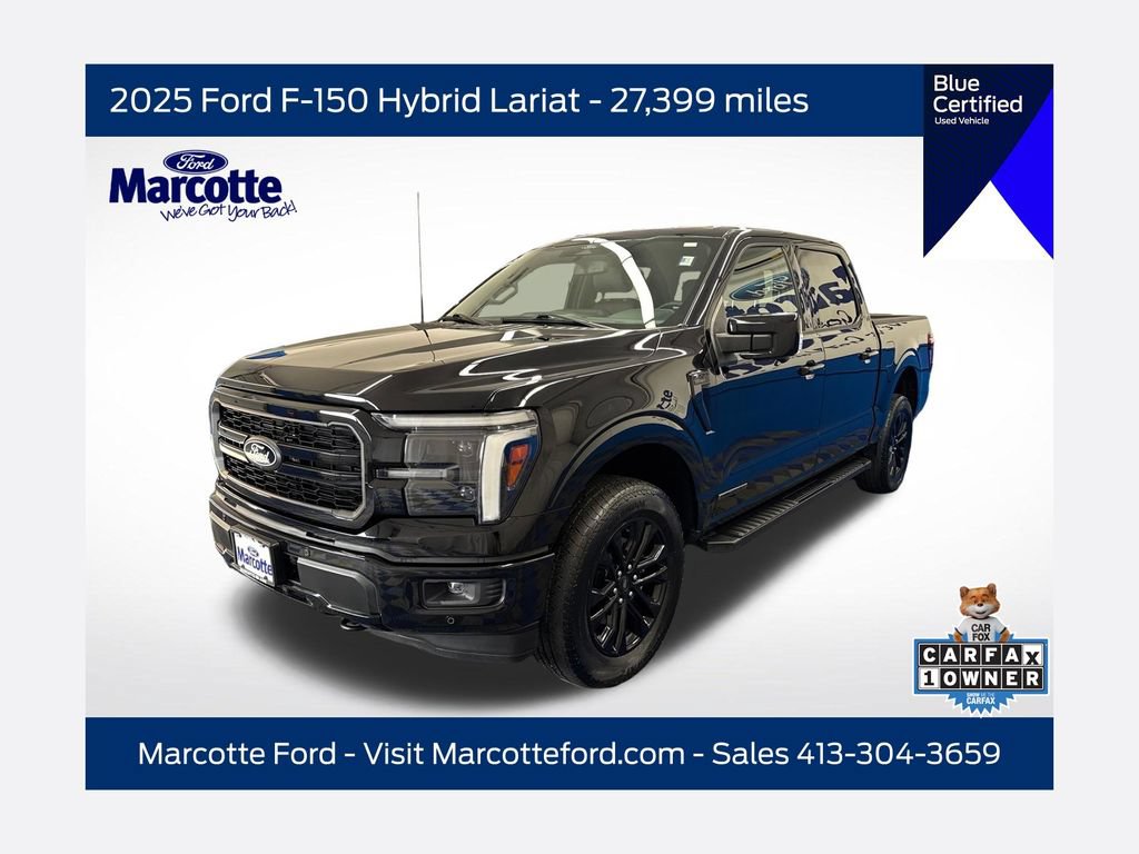 Certified 2025 Ford F150 Lariat w/ Equipment Group 501A Mid AWD/4WD image 1