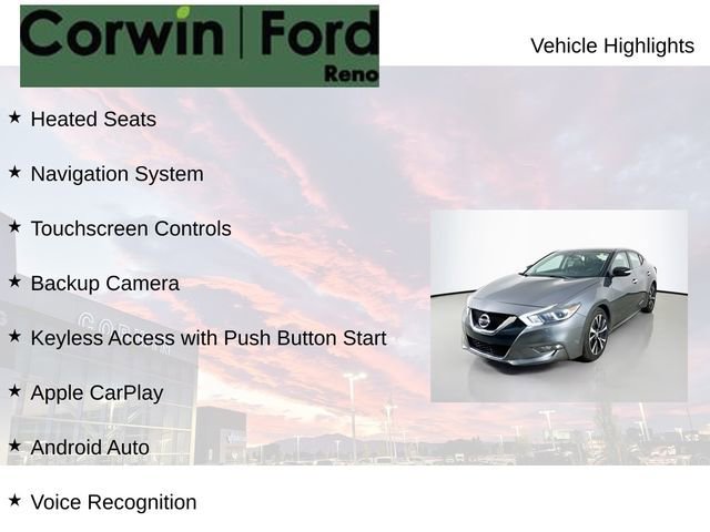 Used 2018 Nissan Maxima 3.5 SV image 2