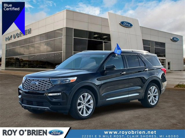 Certified 2023 Ford Explorer Platinum w/ Equipment Group 601A