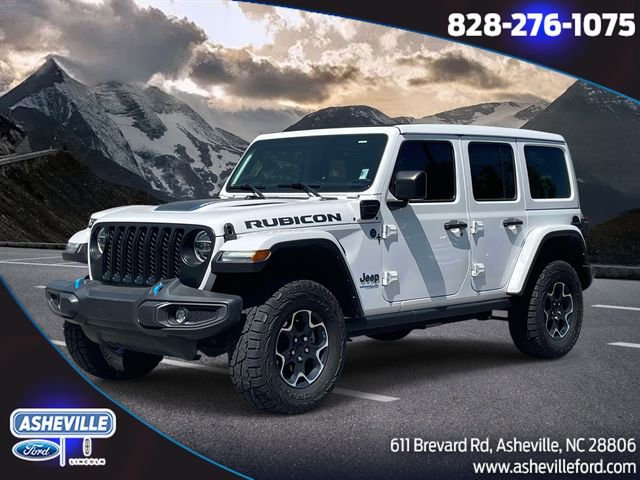 Used 2022 Jeep Wrangler Unlimited Rubicon 4xe AWD/4WD image 1