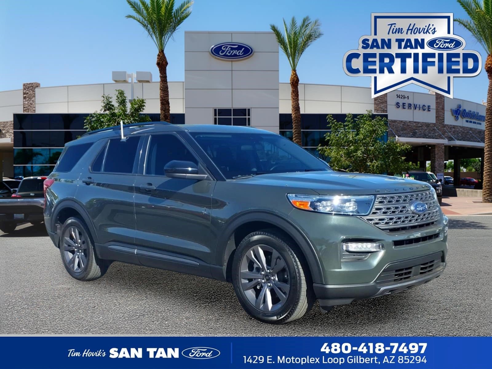 Certified 2024 Ford Explorer XLT w/ Equipment Group 202A