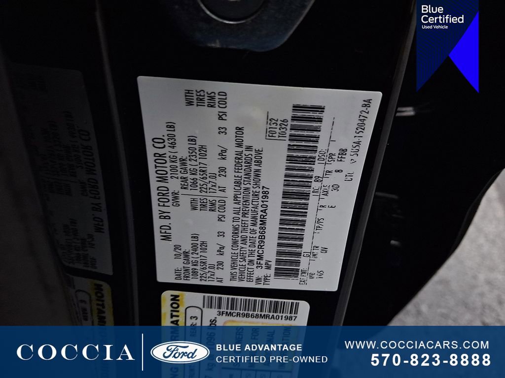 Certified 2021 Ford Bronco Sport Big Bend w/ Big Bend Package AWD/4WD image 28