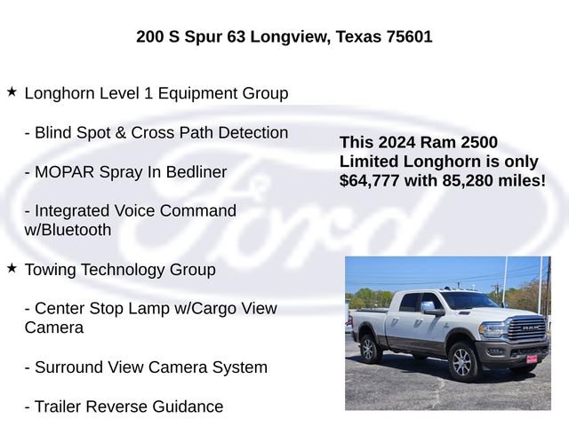 Used 2024 RAM 2500 Limited w/ Towing Technology Group image 16