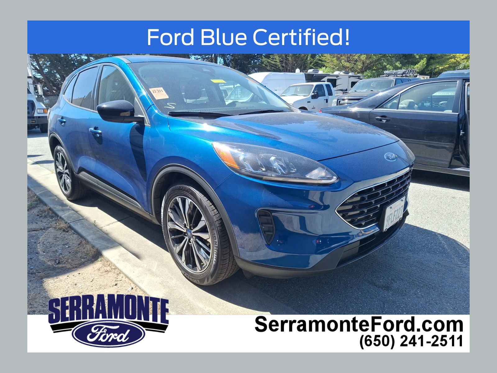 Certified 2022 Ford Escape SE w/ SE Sport Appearance Package FWD image 1