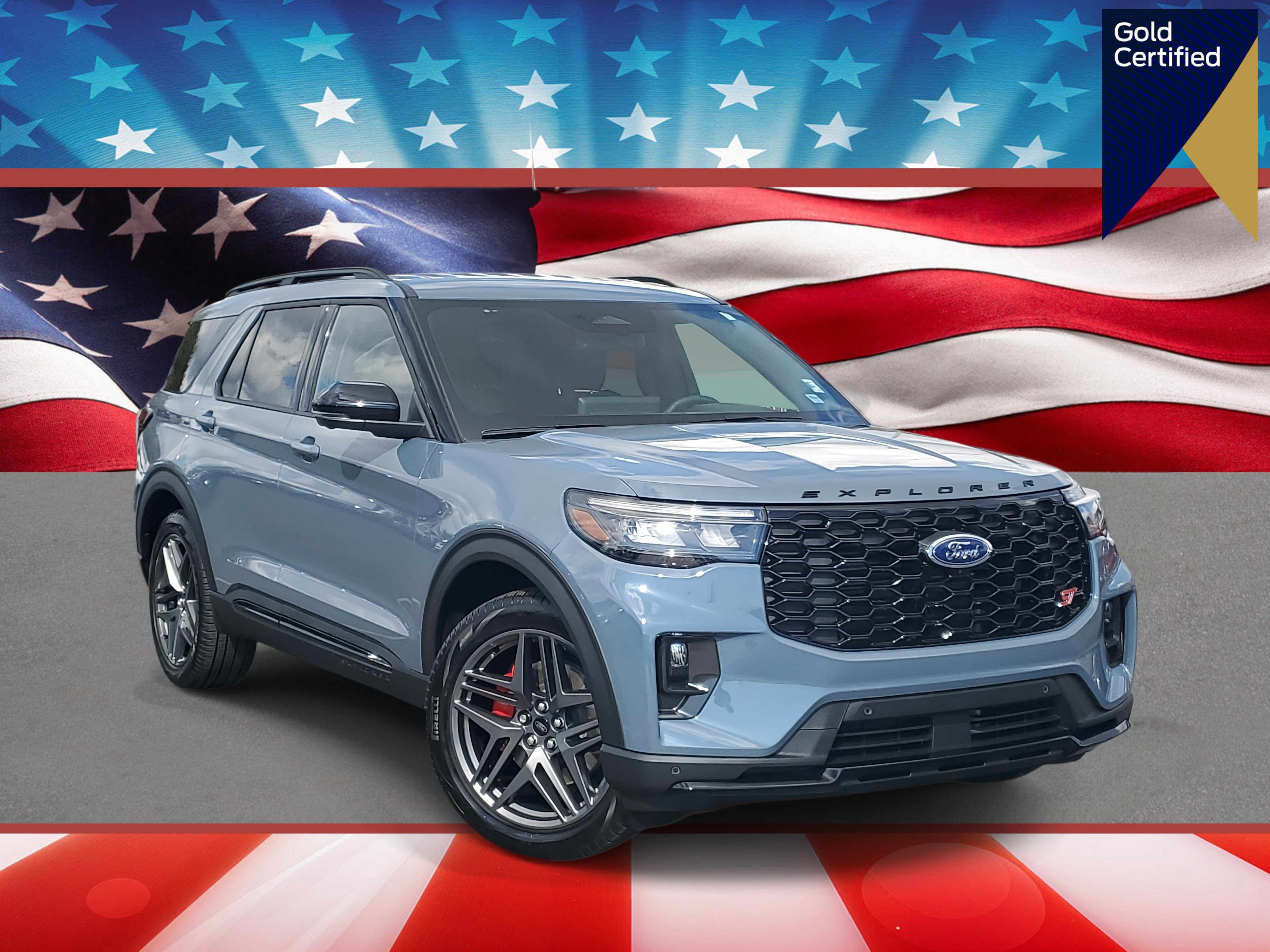 Certified 2025 Ford Explorer ST image 1