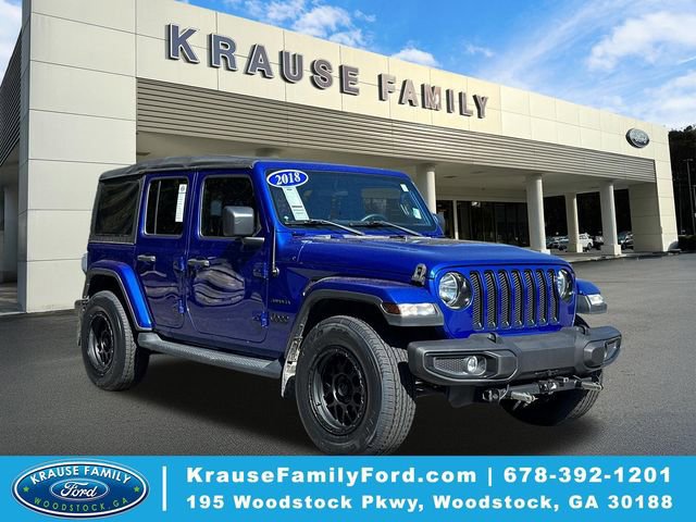 Used 2018 Jeep Wrangler Unlimited Sahara image 7