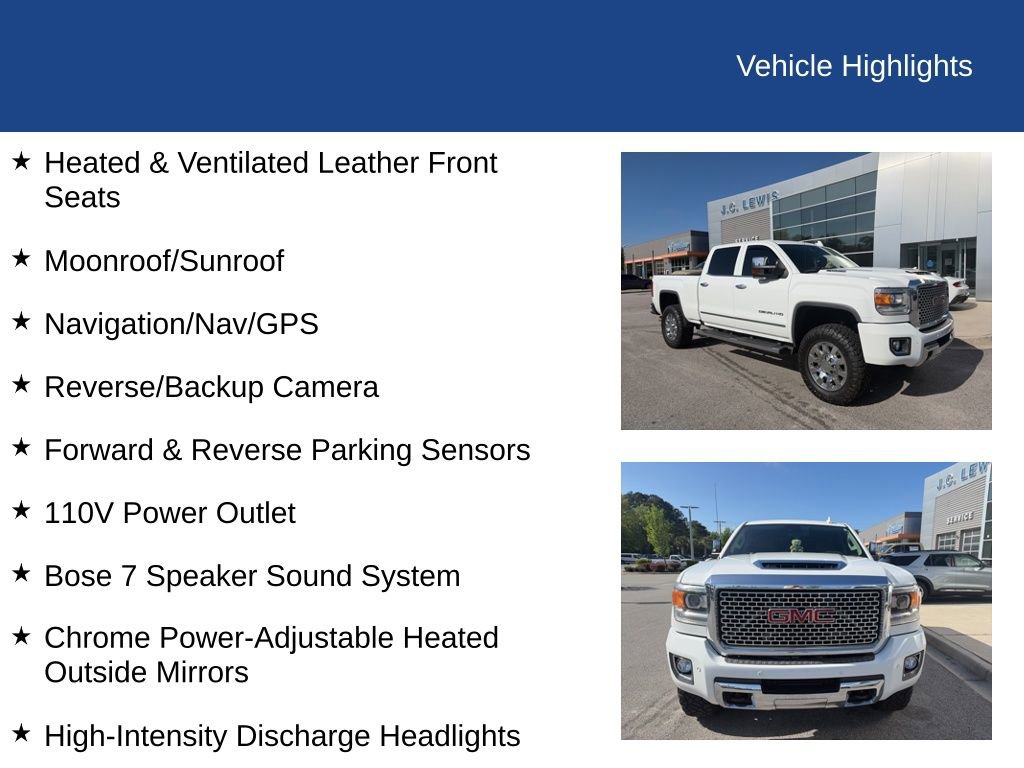 Used 2017 GMC Sierra 2500 Denali w/ Duramax Plus Package image 7