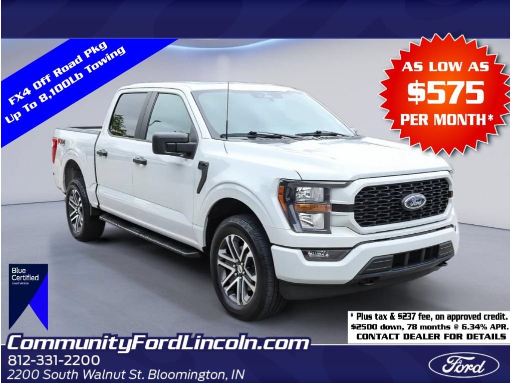 Certified 2023 Ford F150 XL w/ STX Appearance Package
