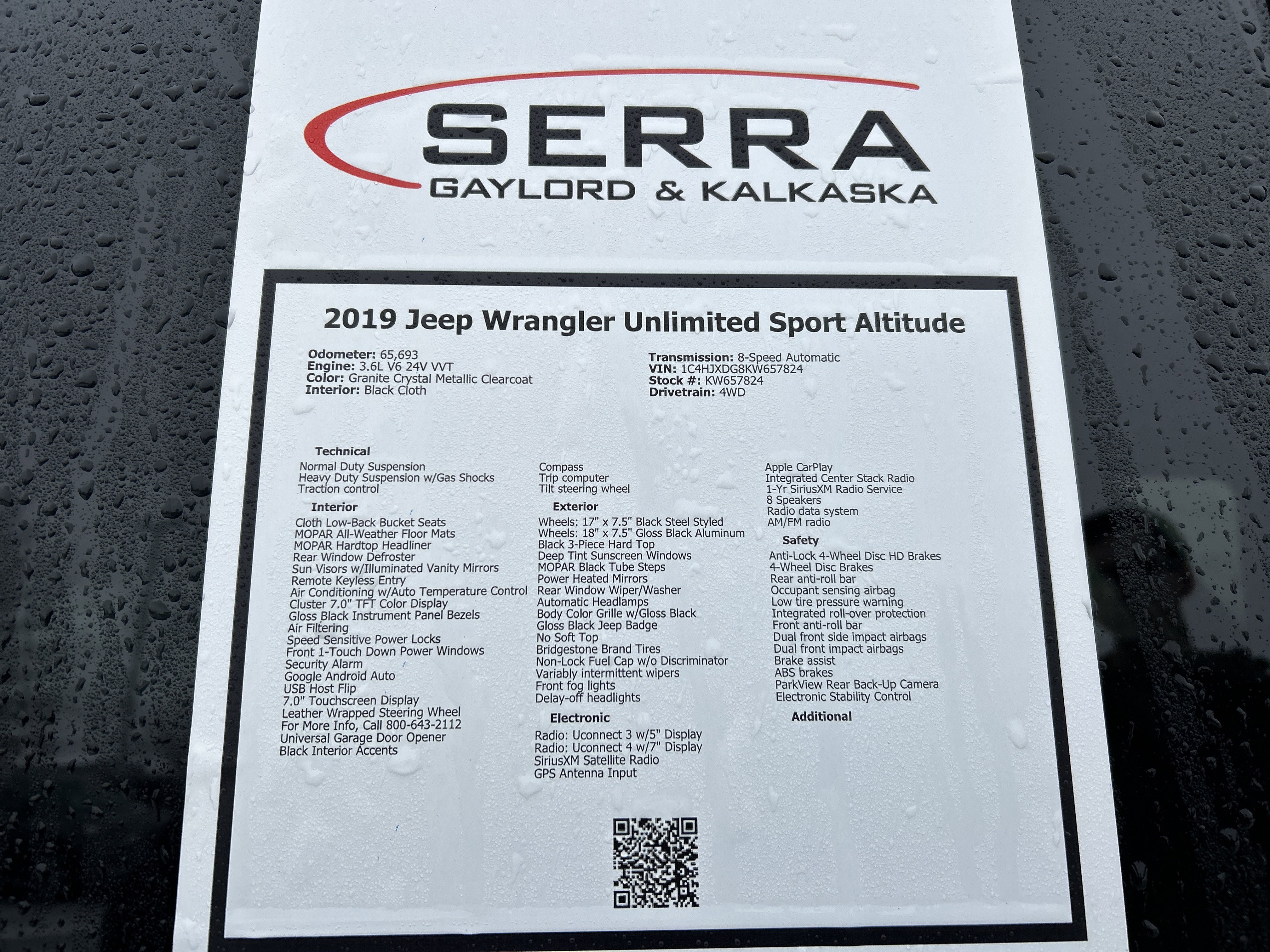 Used 2019 Jeep Wrangler Unlimited Sport image 28