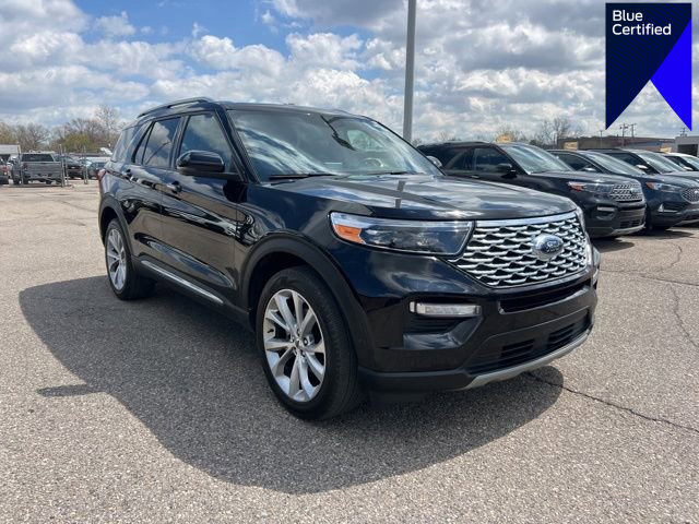 Certified 2021 Ford Explorer Platinum w/ Equipment Group 601A AWD/4WD image 1