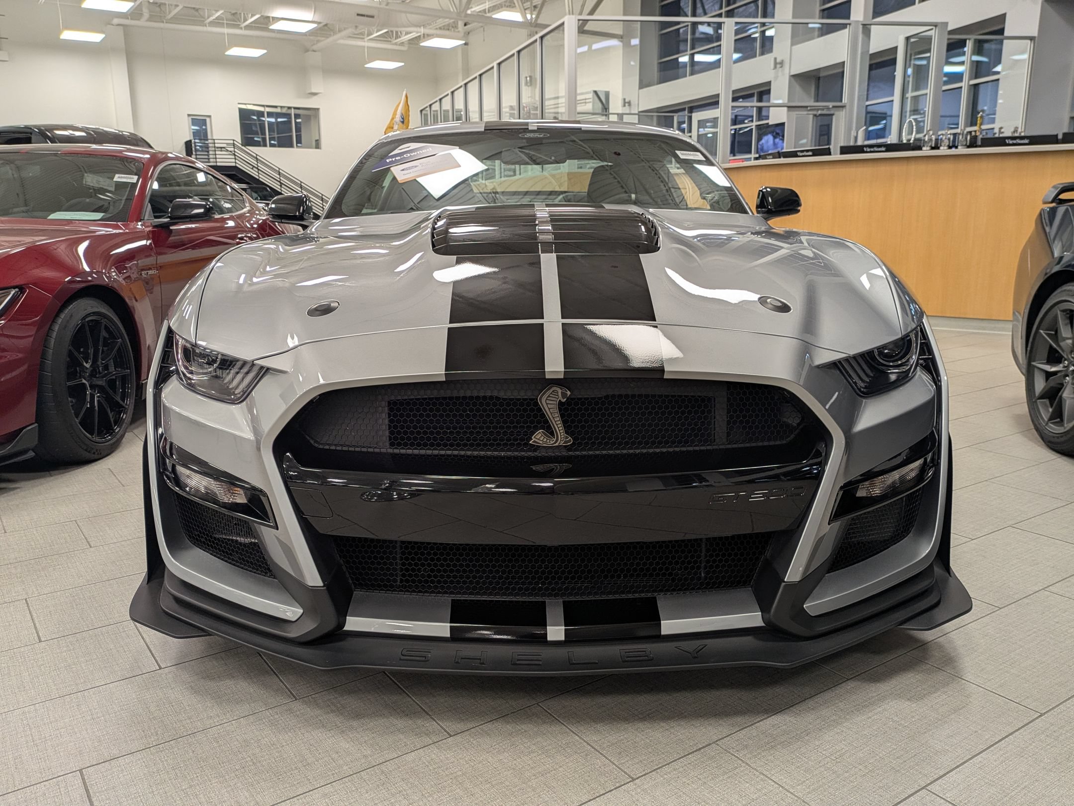 Certified 2021 Ford Mustang Shelby GT500 w/ Technology Package RWD image 7