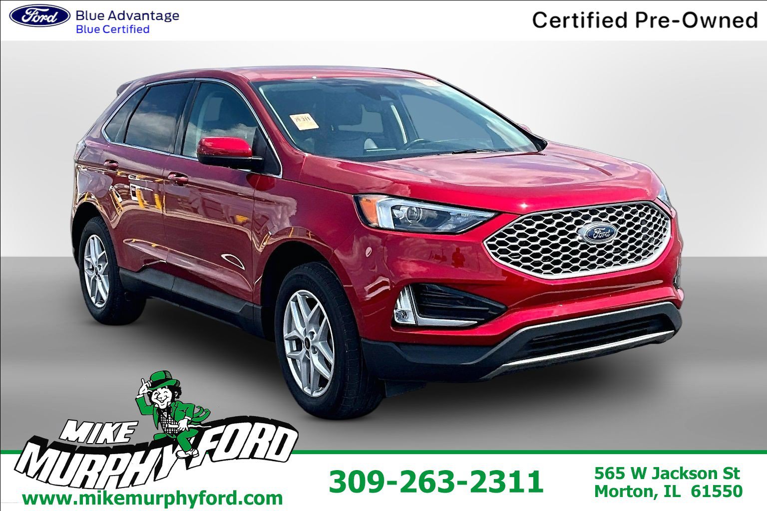 Certified 2024 Ford Edge SEL w/ Convenience Package AWD/4WD image 1