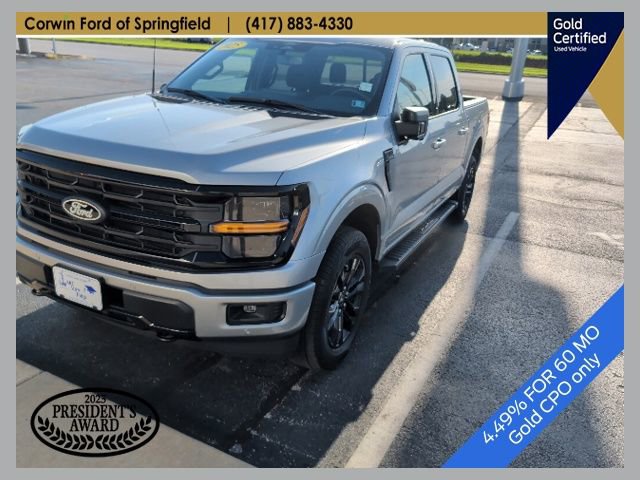 Certified 2025 Ford F150 XLT w/ Equipment Group 302A MID AWD/4WD 360° Tour