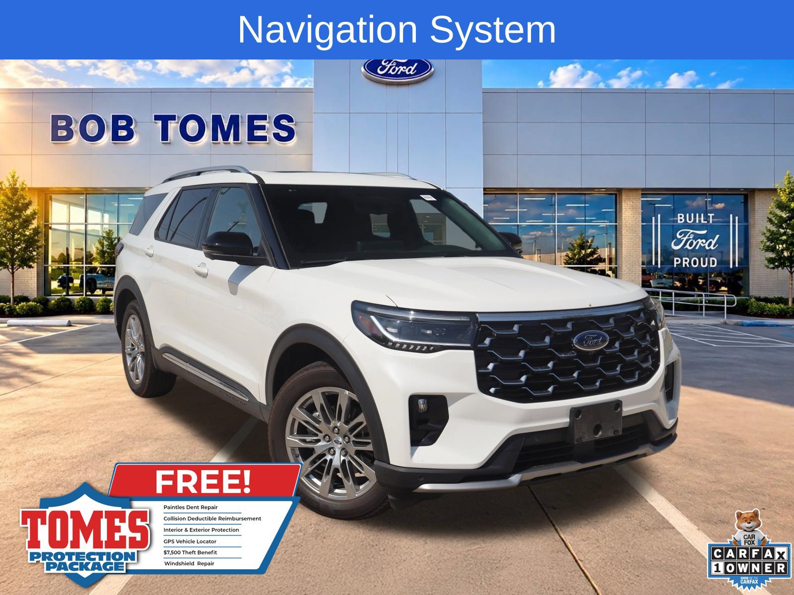 Certified 2025 Ford Explorer Platinum