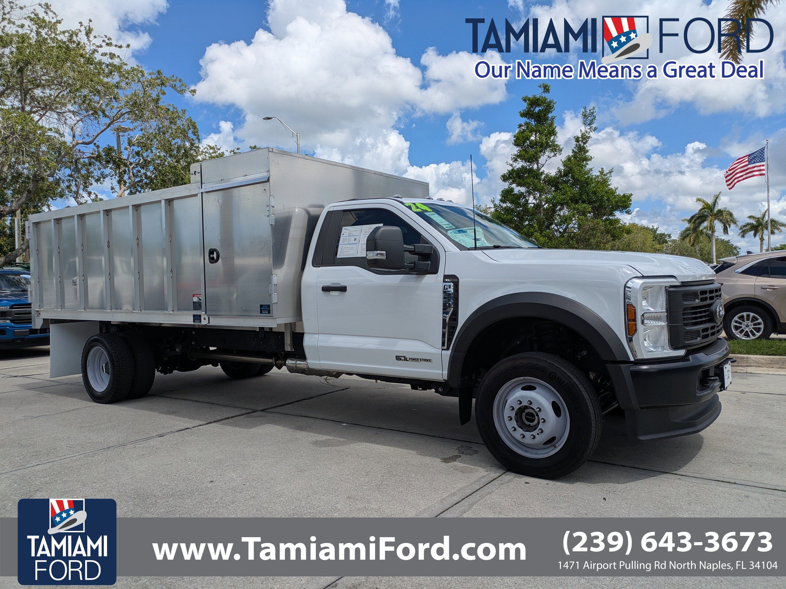 Certified 2024 Ford F550 4x4 Regular Cab Super Duty image 1
