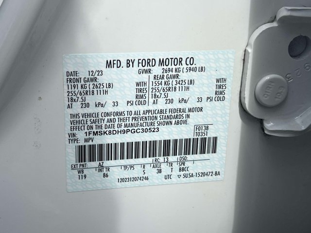 Certified 2023 Ford Explorer XLT AWD/4WD image 18