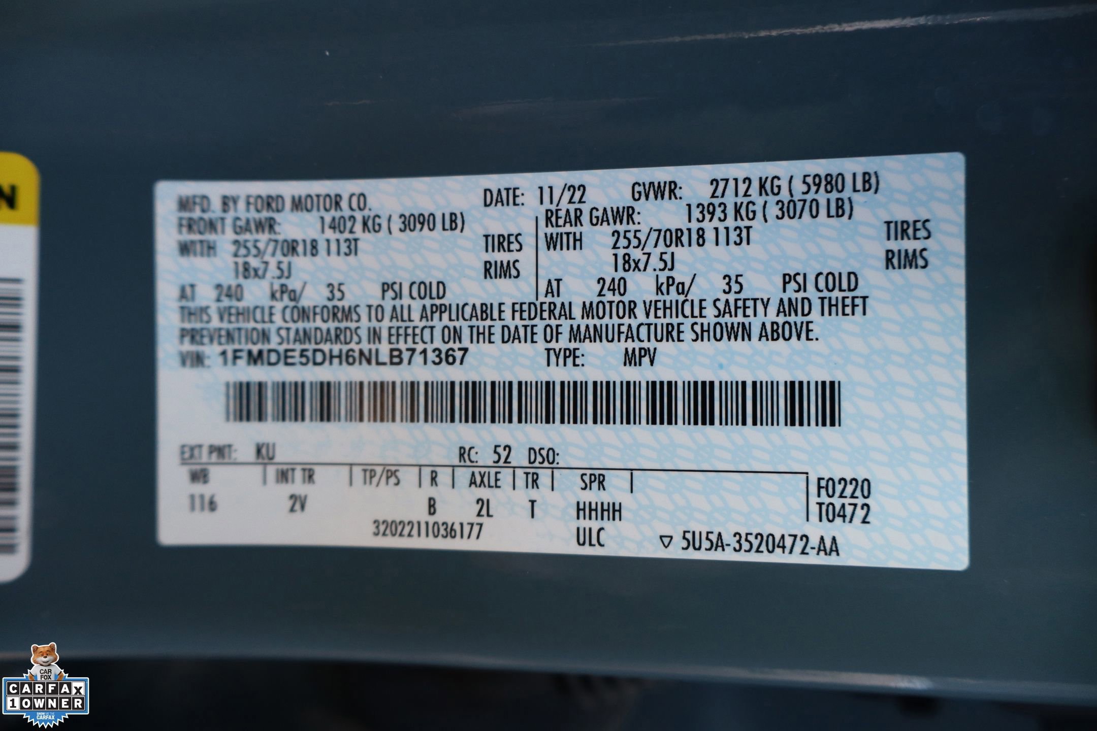 Certified 2022 Ford Bronco Outer Banks image 31