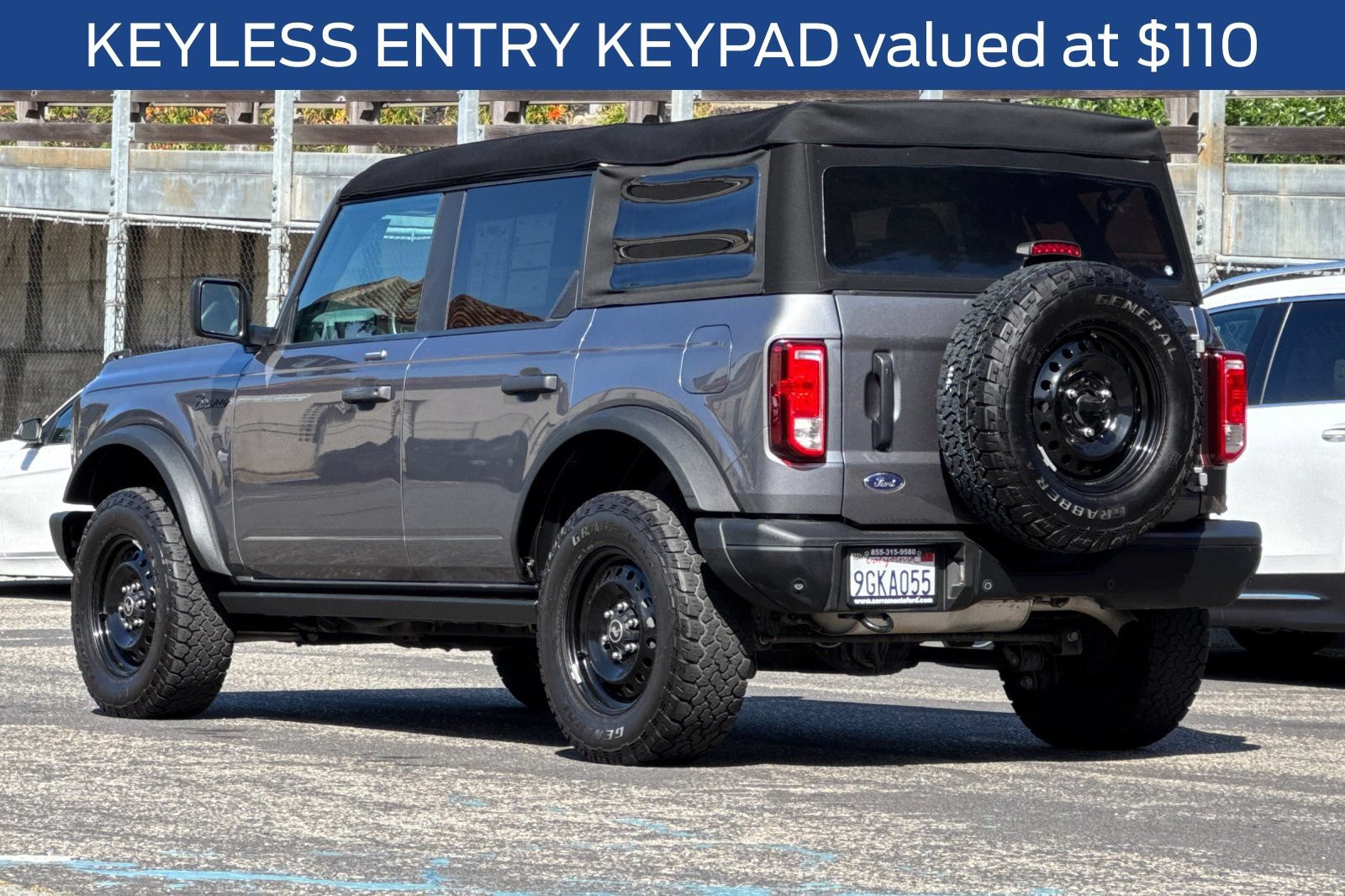 Certified 2023 Ford Bronco Black Diamond AWD/4WD image 9