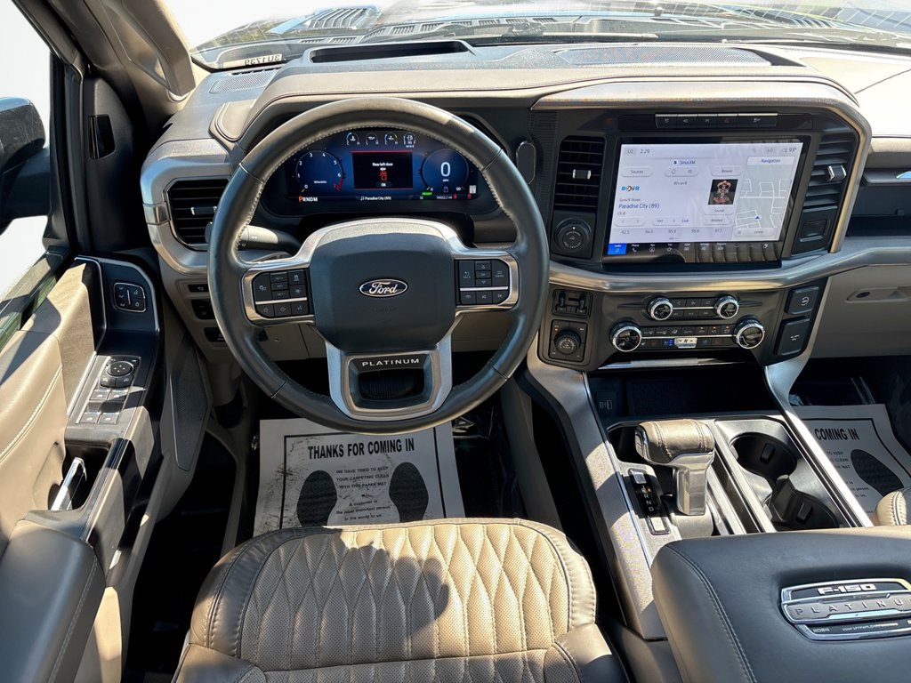 Certified 2024 Ford F150 Platinum w/ Equipment Group 703A Plus AWD/4WD image 25