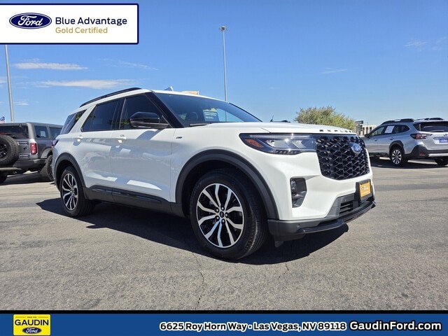 Certified 2025 Ford Explorer ST-Line w/ Premium Package