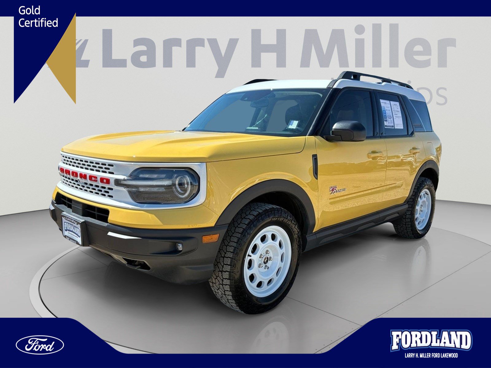 Certified 2023 Ford Bronco Sport Heritage Limited AWD/4WD image 1