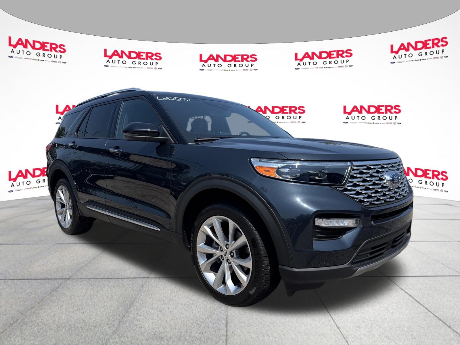Certified 2023 Ford Explorer Platinum w/ Technology Package AWD/4WD image 1