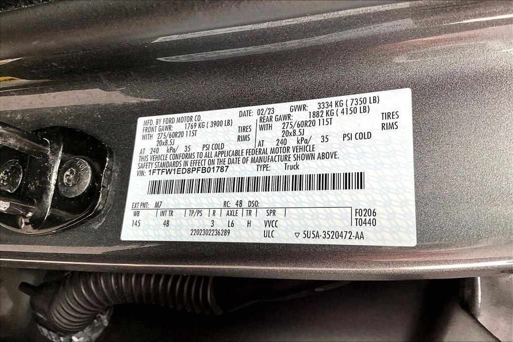 Certified 2023 Ford F150 XLT w/ Equipment Group 302A High AWD/4WD image 32