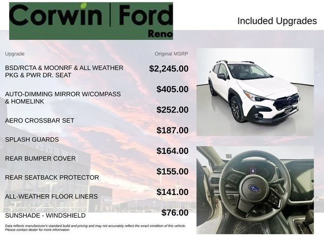 Used 2024 Subaru Crosstrek 2.0i Premium AWD/4WD image 3