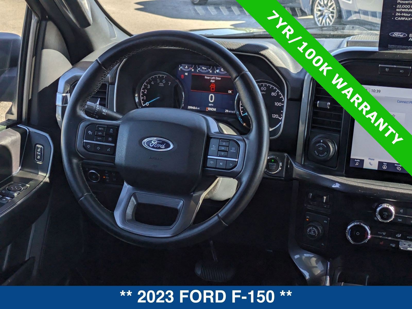 Certified 2023 Ford F150 XLT w/ Equipment Group 302A High image 21