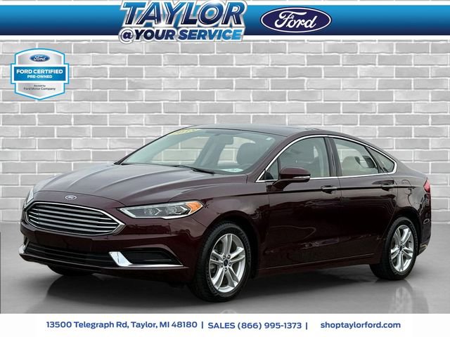 Certified 2018 Ford Fusion SE w/ Fusion SE Technology Package image 1