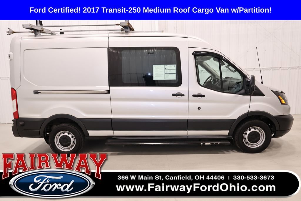 Certified 2017 Ford Transit 250 148 Medium Roof w/ Interior Upgrade Package